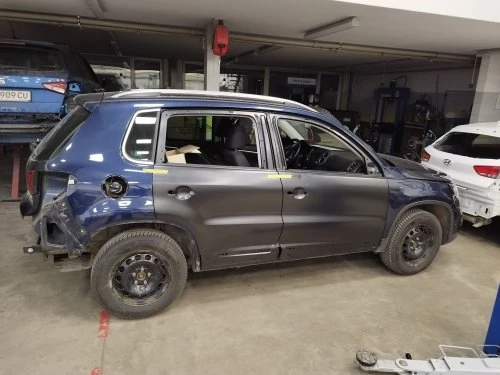 Oprava prednej časti po nehode